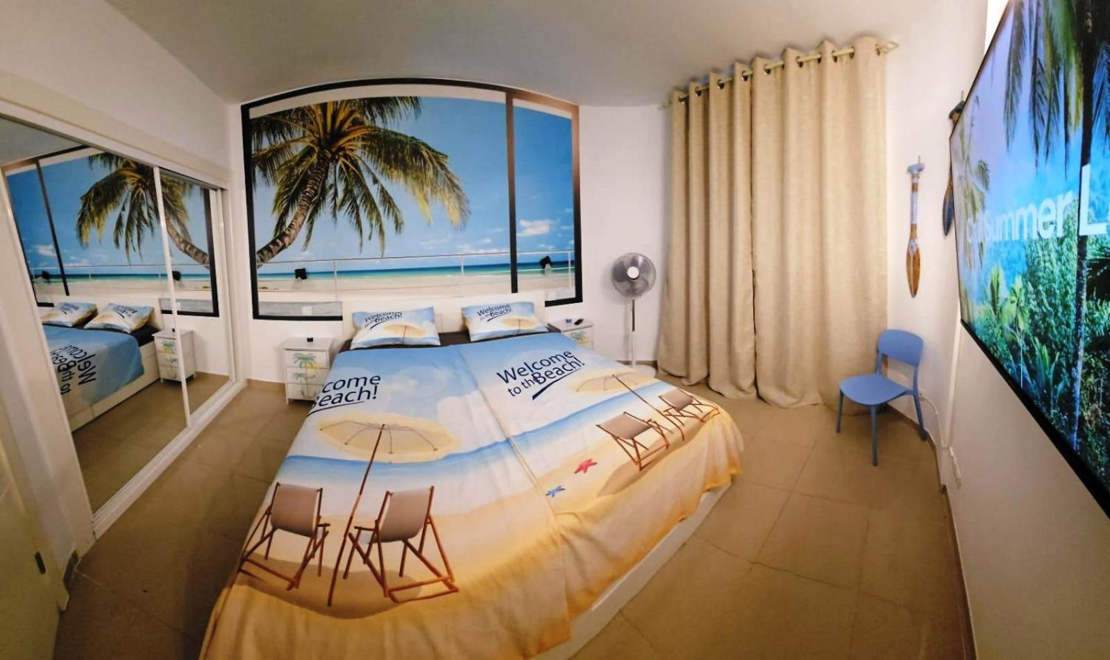 Blue Bay Paradise - Beach Front Apartment With Sea View Playa Paraiso  Exteriér fotografie